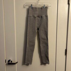 Free People Movement Ultra High-Rise 7/8 Happiness Runs Leggings in Light Gray